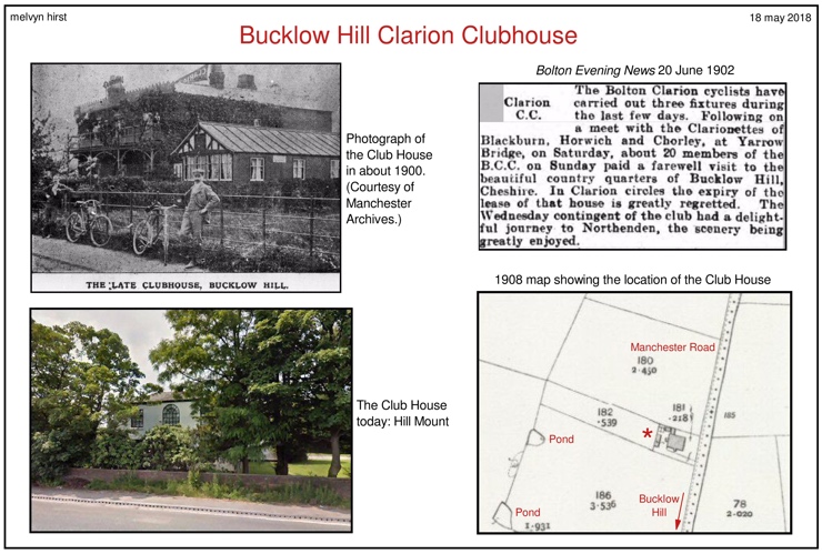 Bucklow Hill Clarion Clubhouse