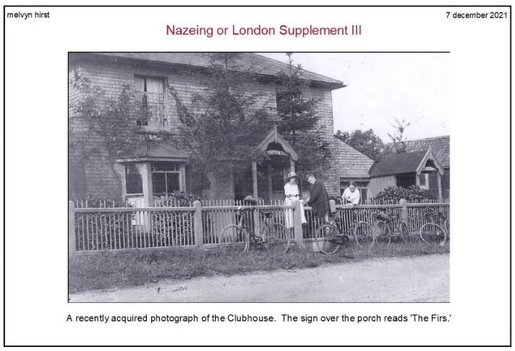 Nazeing or London Supplement 3
